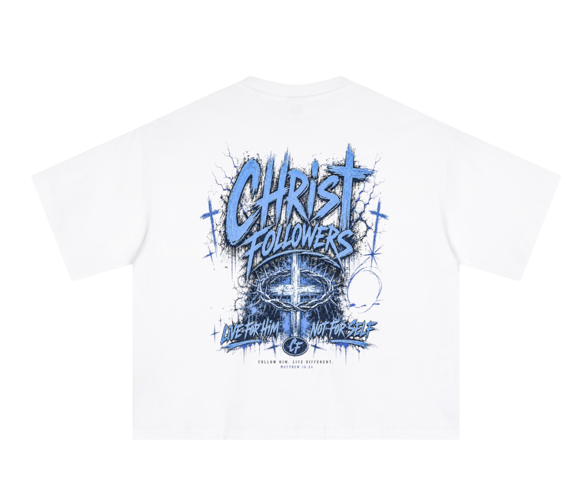 Christ Followers Boxy Tee – Live For Him, Not For Self