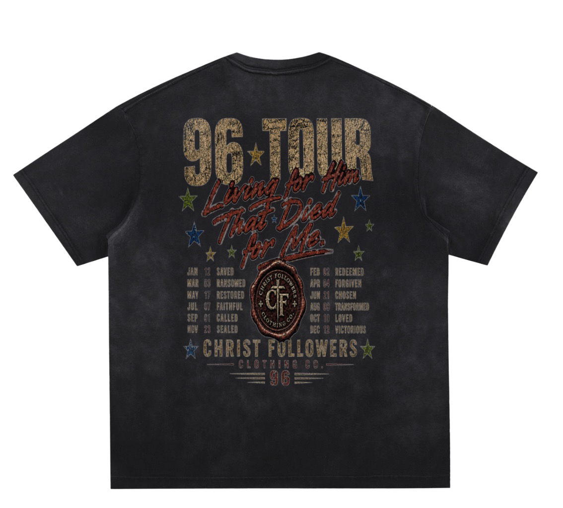 Christ Followers '96 Tour Tee