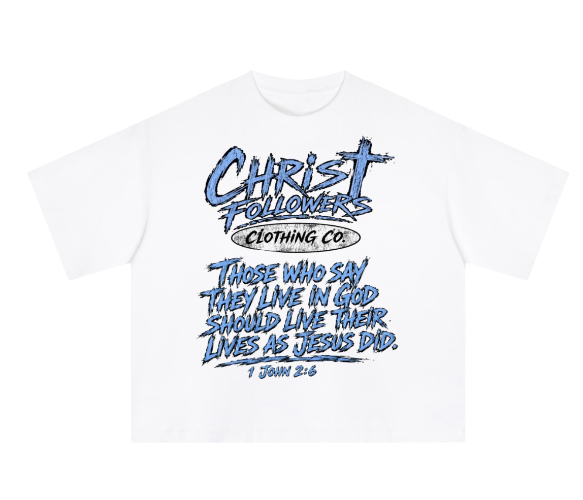 Christ Followers Boxy Tee – Live For Him, Not For Self